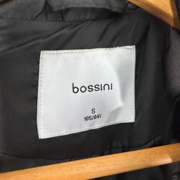Bossini Women’s Size Small Black Quilted Zip Front Casual Puffer Vest Jacket - Picture 4 of 7